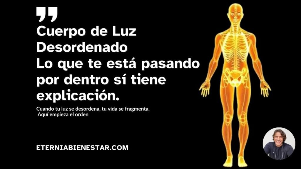 PORTADA CON CUERPO DE LUZ BRILLANTE