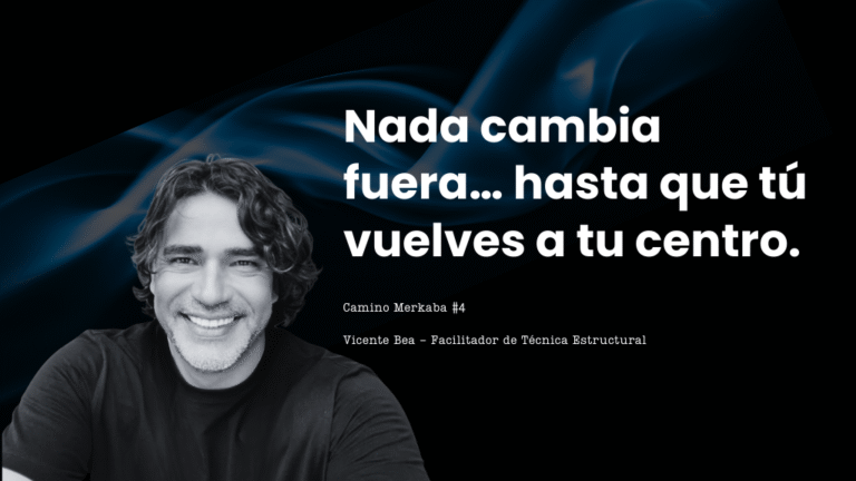 Nada cambia fuera… hasta que tú vuelves a tu centro.